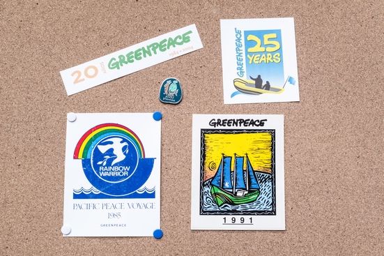 Materiales de campaña de Greenpeace